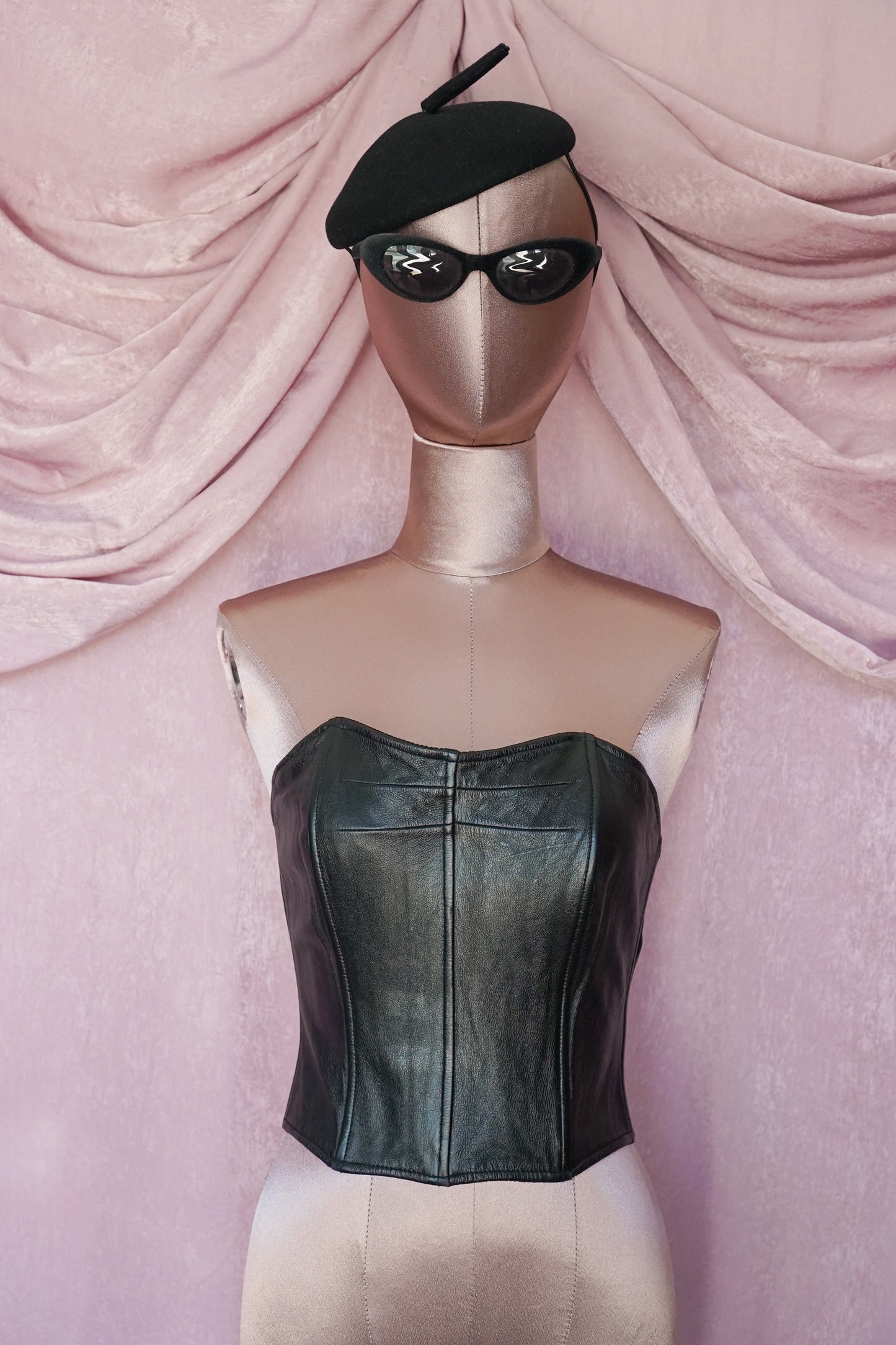 Wilsons Leather Bustier Top
